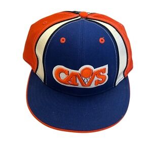 VTG New Era NBA Cleveland Cavaliers Hardwood Classics Fitted Cap Orange 59FIFTY